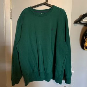 Green izod sweater
